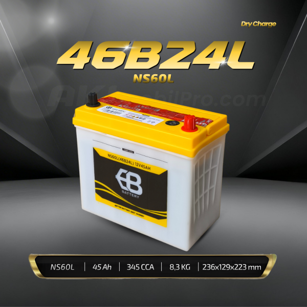 Aki Basah EB NS60L Murah untuk Nissan Grand Livina March Evalia