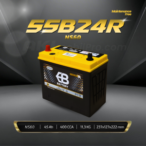 Aki Kering EB Battery MF NS60 45Ah Murah untuk Toyota Avanza Daihatsu Xenia Terios Rush