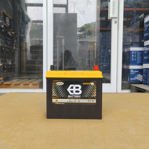 Aki Kering EB Battery MF NS60L 45Ah Murah untuk Nissan Grand Livina Toyota Yaris Vios